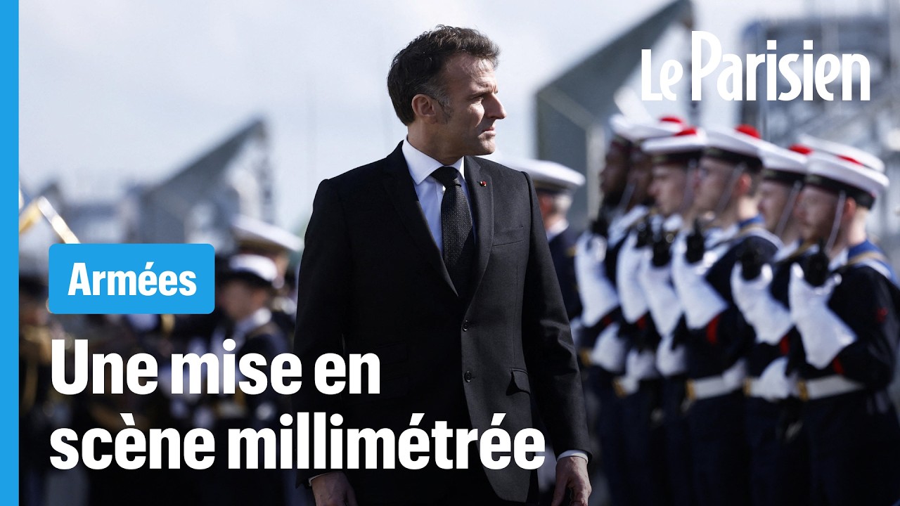 La démonstration de force de Macron filmée comme une superproduction