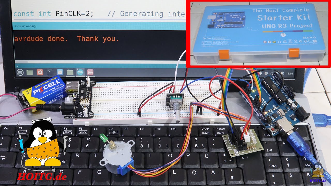Testbericht zum Elegoo UNO R3 Starter Kit mit allen Experimenten des Tutorials