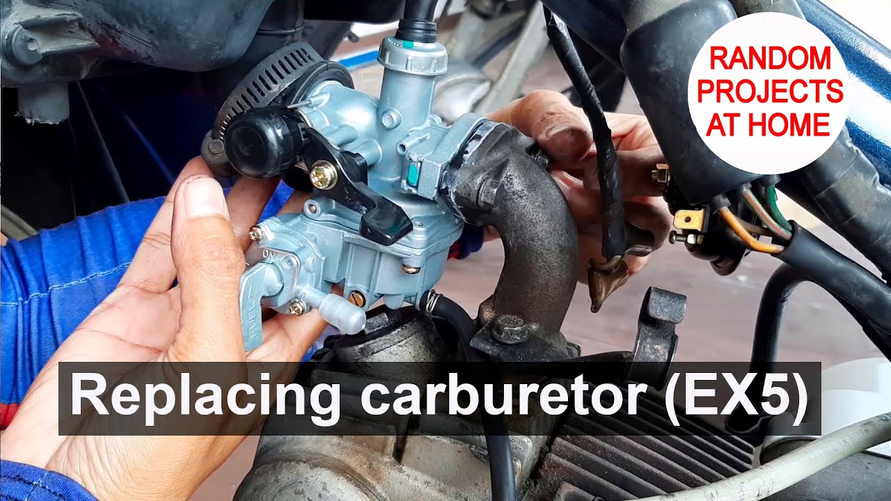 Project: Replacing the carburetor (EX5 1994)