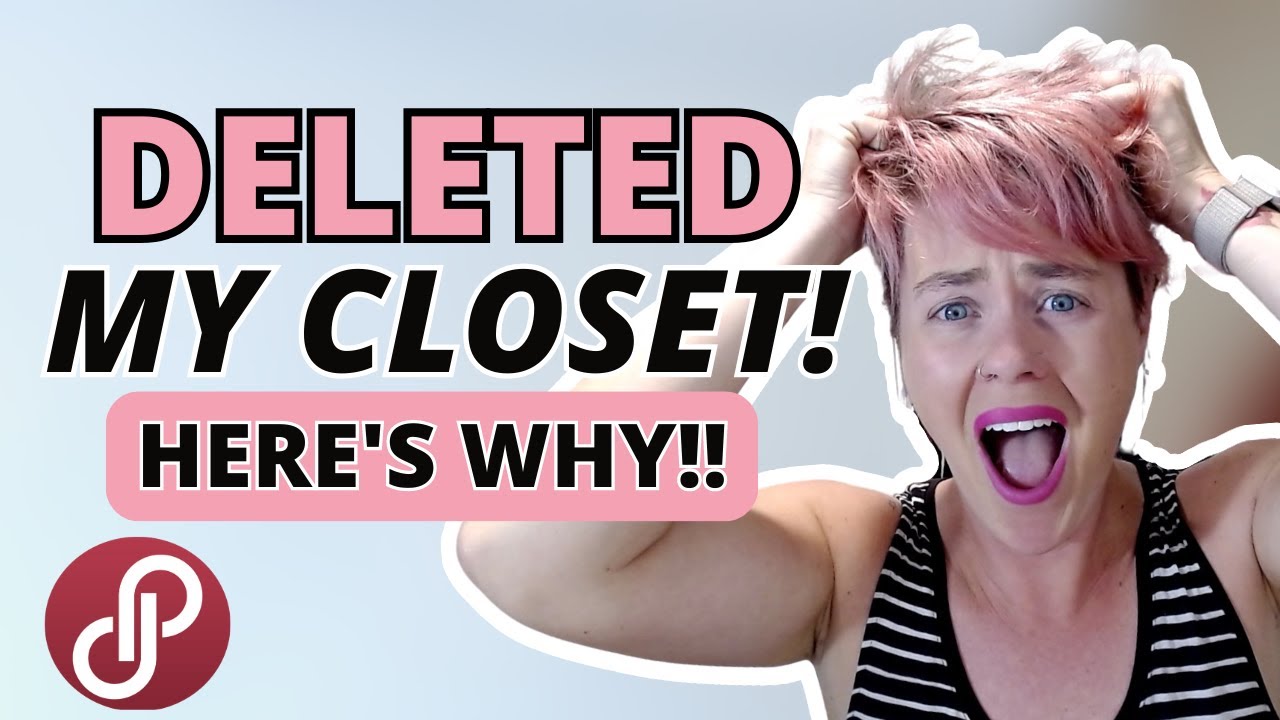 SURPRISING Results After Deleting 1600 Listings in My Poshmark Closet!