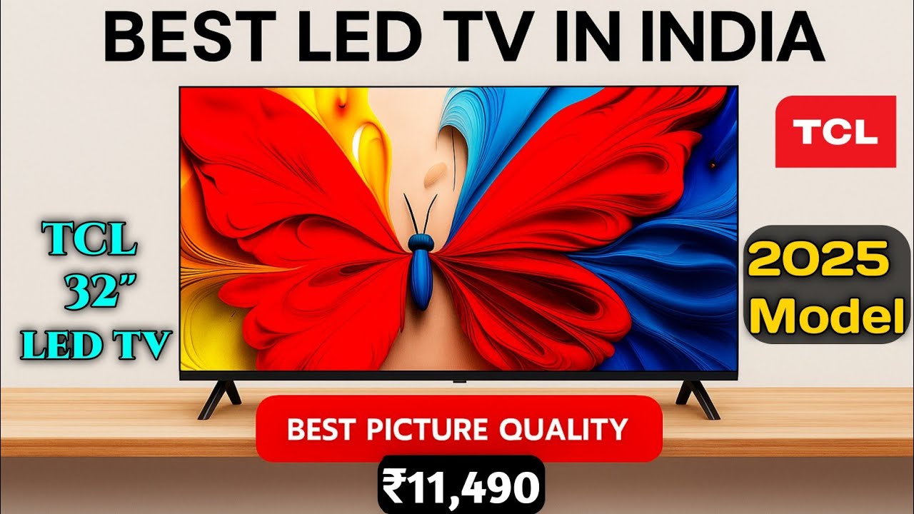 TCL 32S4K 🔥 Best 32 Inch LED TV in 2025?✨TCL 32S4K Review 😍 Best 32 Inch Smart TV Under ₹12,000!