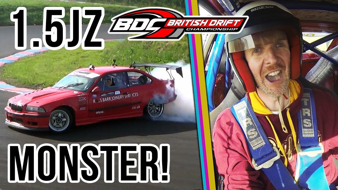 BRUTAL 1.5JZ Monster BMW E36 British Drift Championship - Drift My Ride Ep 31
