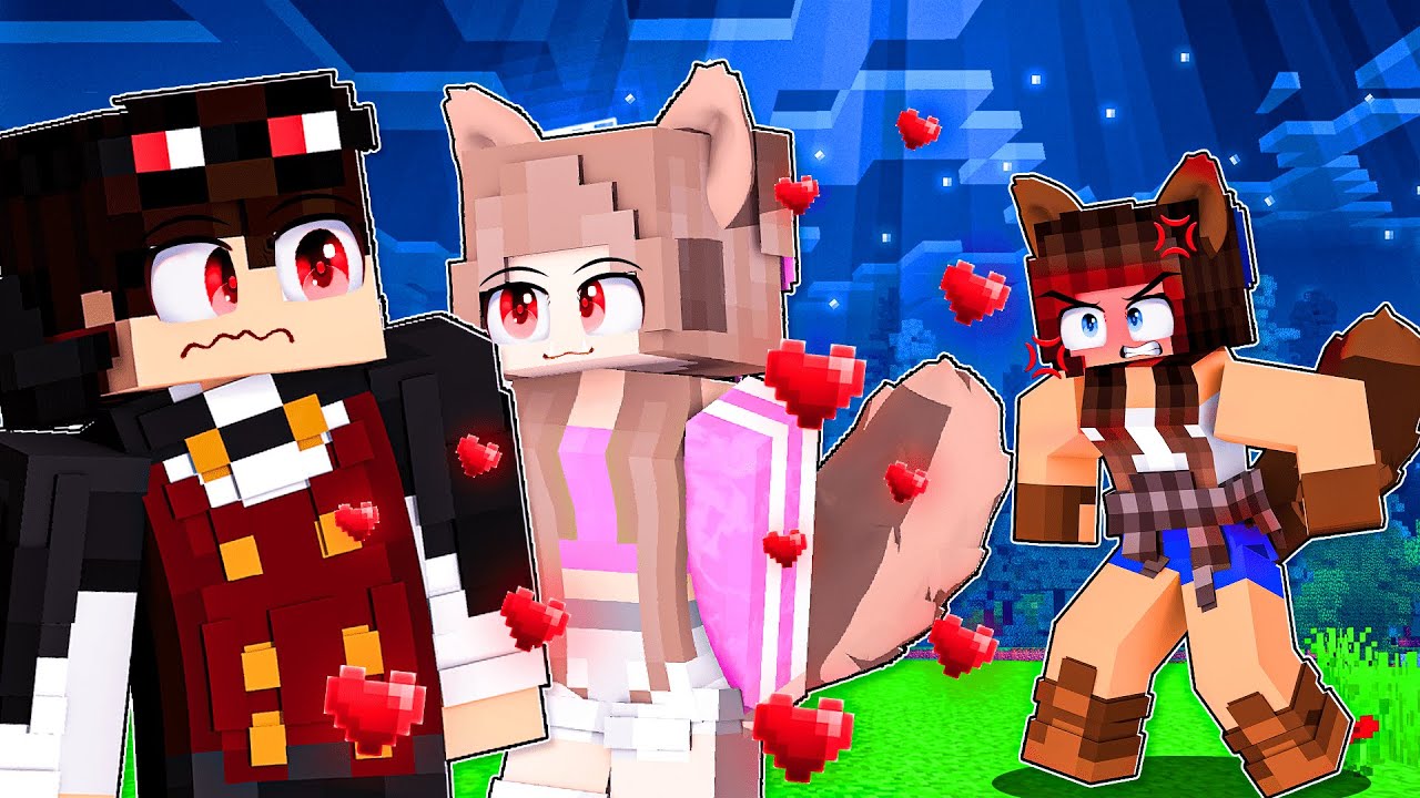 A LOBA ALPHA GOSTA do VAMPIRO no Minecraft!