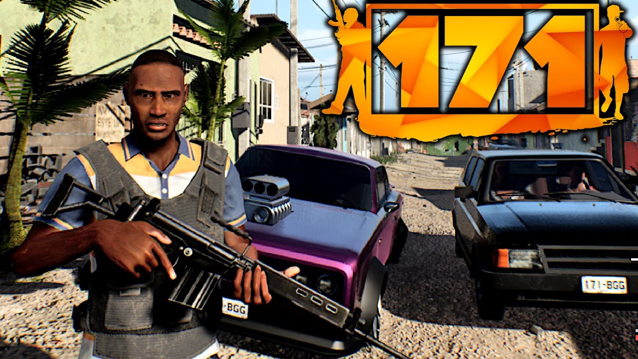 171 A Brazilian GTA Inspired Game ! I BROKE THE GAME WITH CHEAT CODES ! Steam Early Access | PART 2