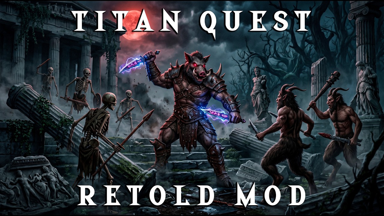 [1] СНОВА TITAN QUEST [Retold Mod] ЧЕРЕЗ ПРОНИК УРОН [HC SSF]
