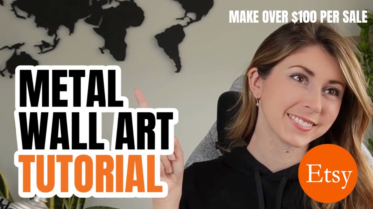 Make $100+ Per Sale With Metal Wall Art and Print on Demand (Metal Wall Art POD Tutorial)
