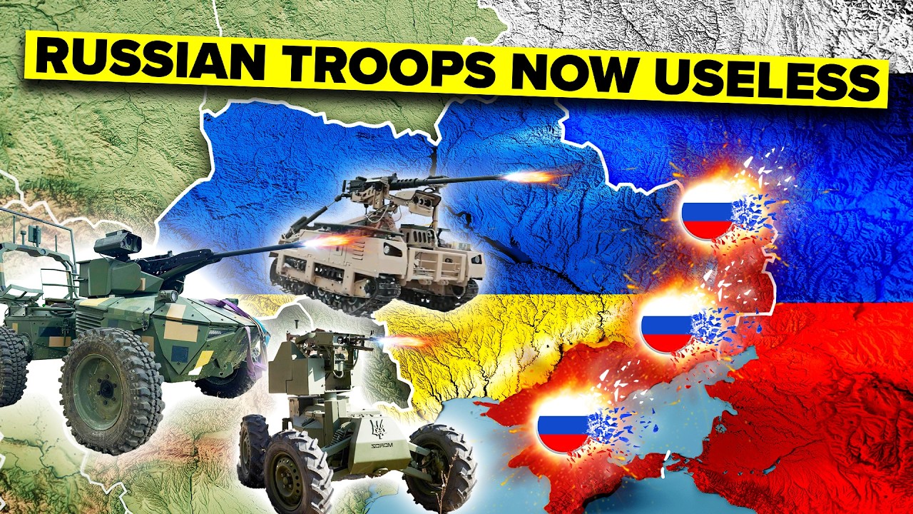 Ukraine&rsquo;s First ALL-ROBOT Assault Force DEVASTATED Russian Troops