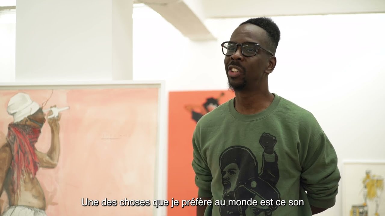 Fahamu Pecou \ People's Instinctive Travels \ Set up \ by Guillaume Diamant-Berger \ backslash