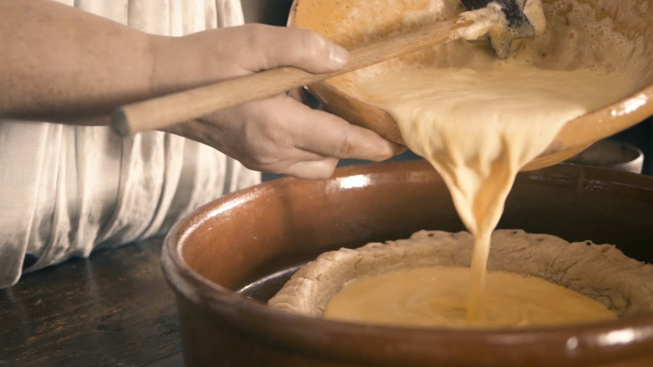 Safransahnekuchen – altes Rezept aus dem Mittelalter