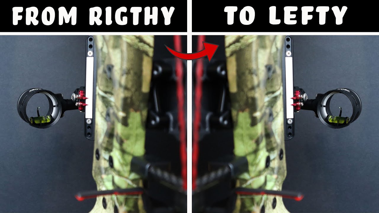 How to CHANGE an Axcel LANDSLYDE from a RIGHTY to a LEFTY