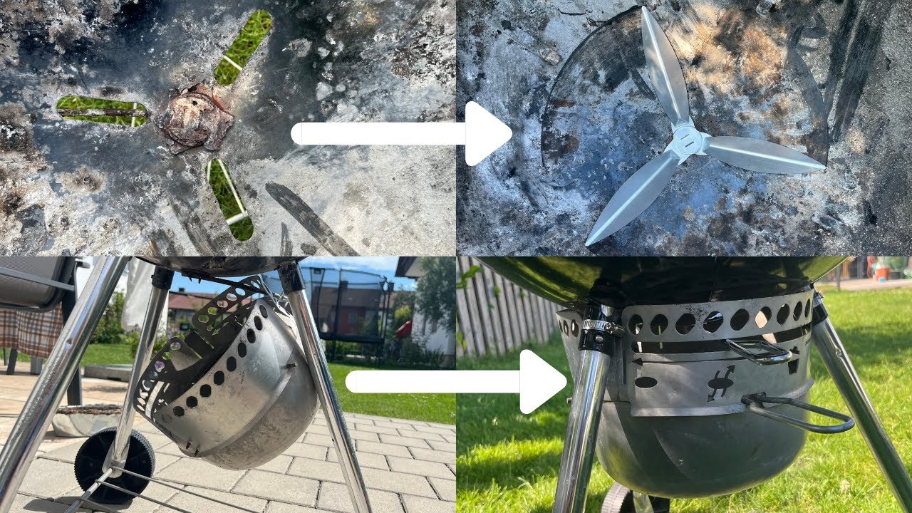How to Fix a Weber One-Touch Cleaning System & Ash Catcher!