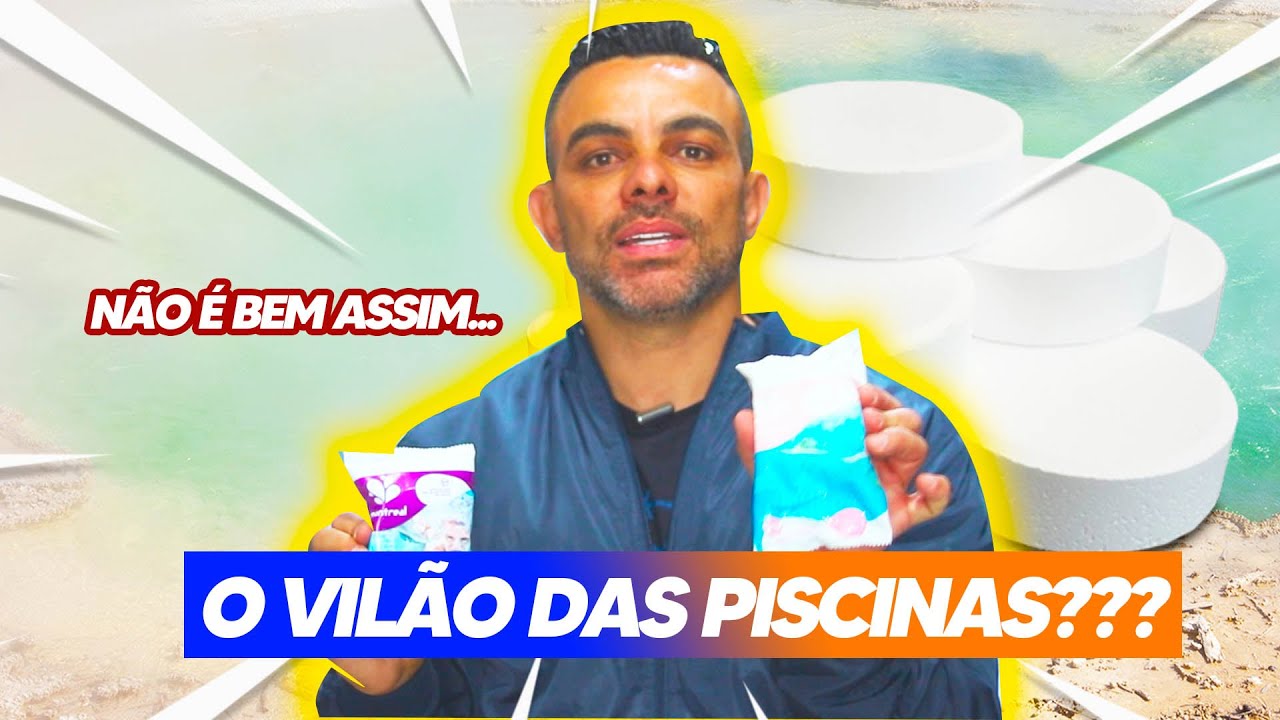 PASTILHA DE CLORO TRATAMENTO PISCINA vantagens desvantagens substitui PH CLORO ALGICIDA CLARIFICANTE