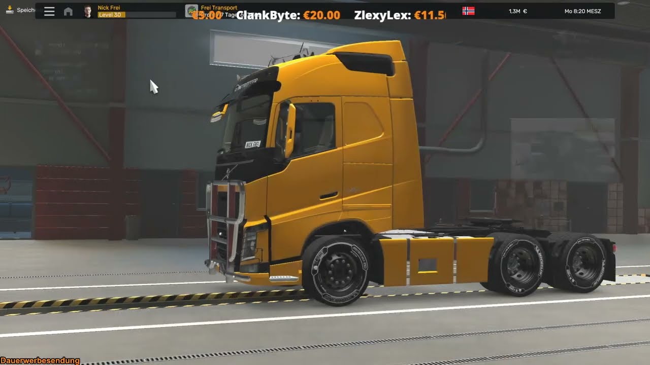 Euro Truck Simulator 2 - Event mit T300 Lenkrad - Zwischen Bäumen wandern wir ... / 003 