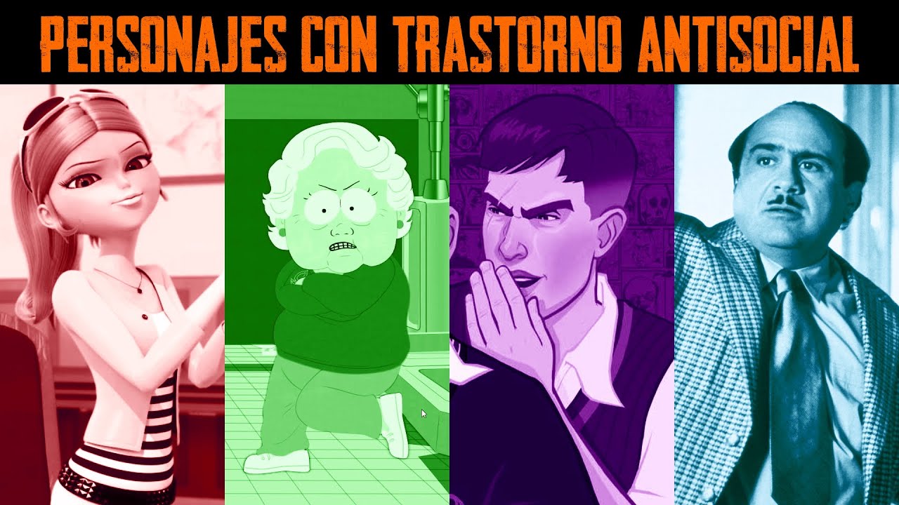 PERSONAJES CON TRASTORNO ANTISOCIAL en Películas, series y videojuegos *Sebastián Deráin*