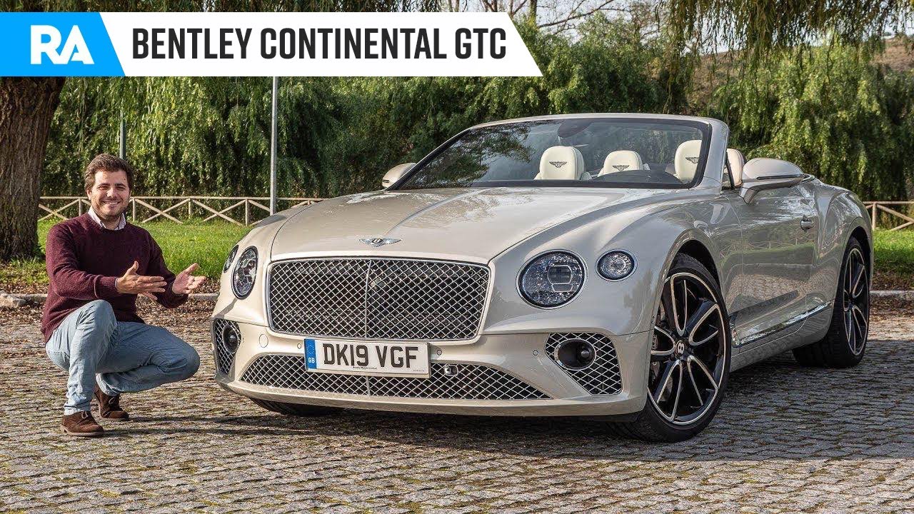 Bentley Continental GTC (635 cv). Luxo a CÉU ABERTO!