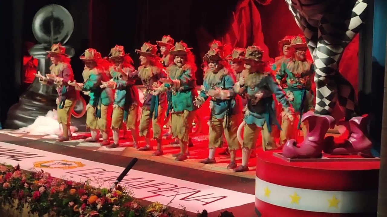 La juguetería. Comparsa Alcalá de Guadaíra. Protagonistas de hoy. 
