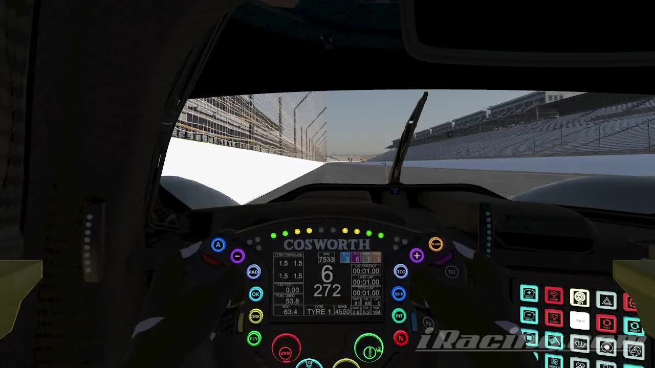 iRacing Indianapolis Motor Speedway - Road Course BMW M Hybrid V8 LMDh (Dry) Track Guide