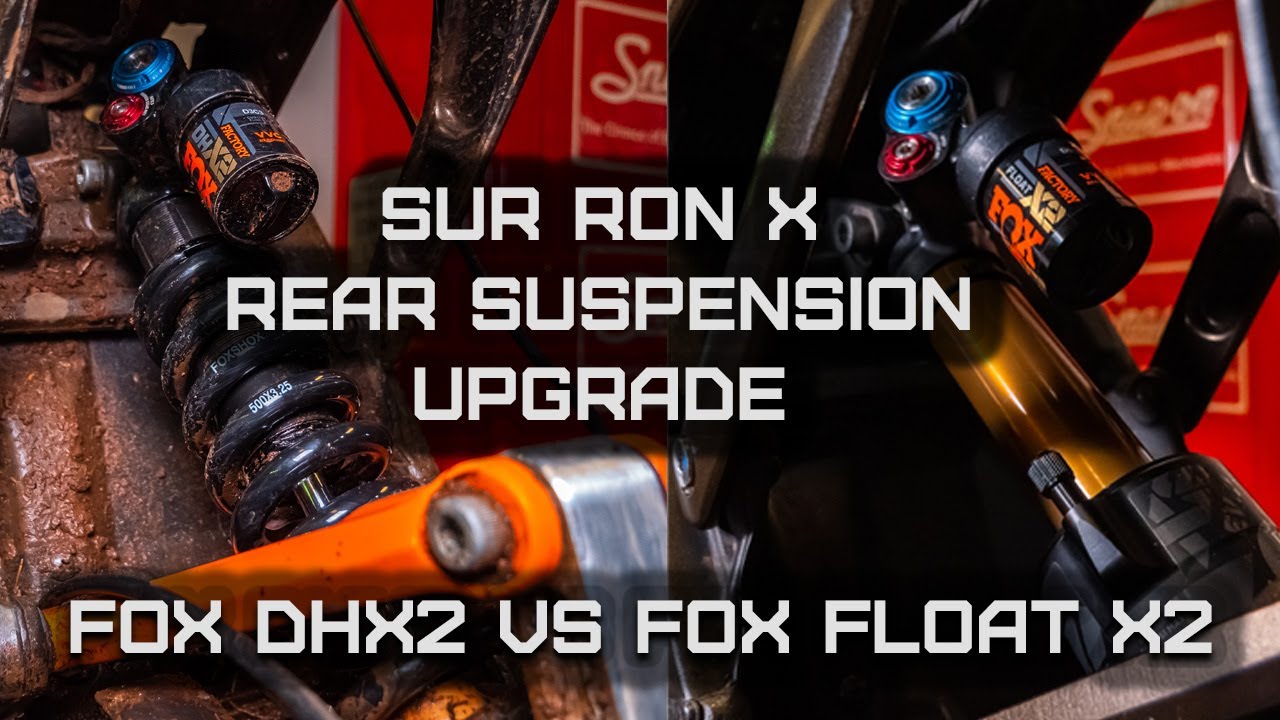 Sur Ron X Rear Suspension Upgrade|| Fox DHX2 vs Fox Float || Riser Linkage