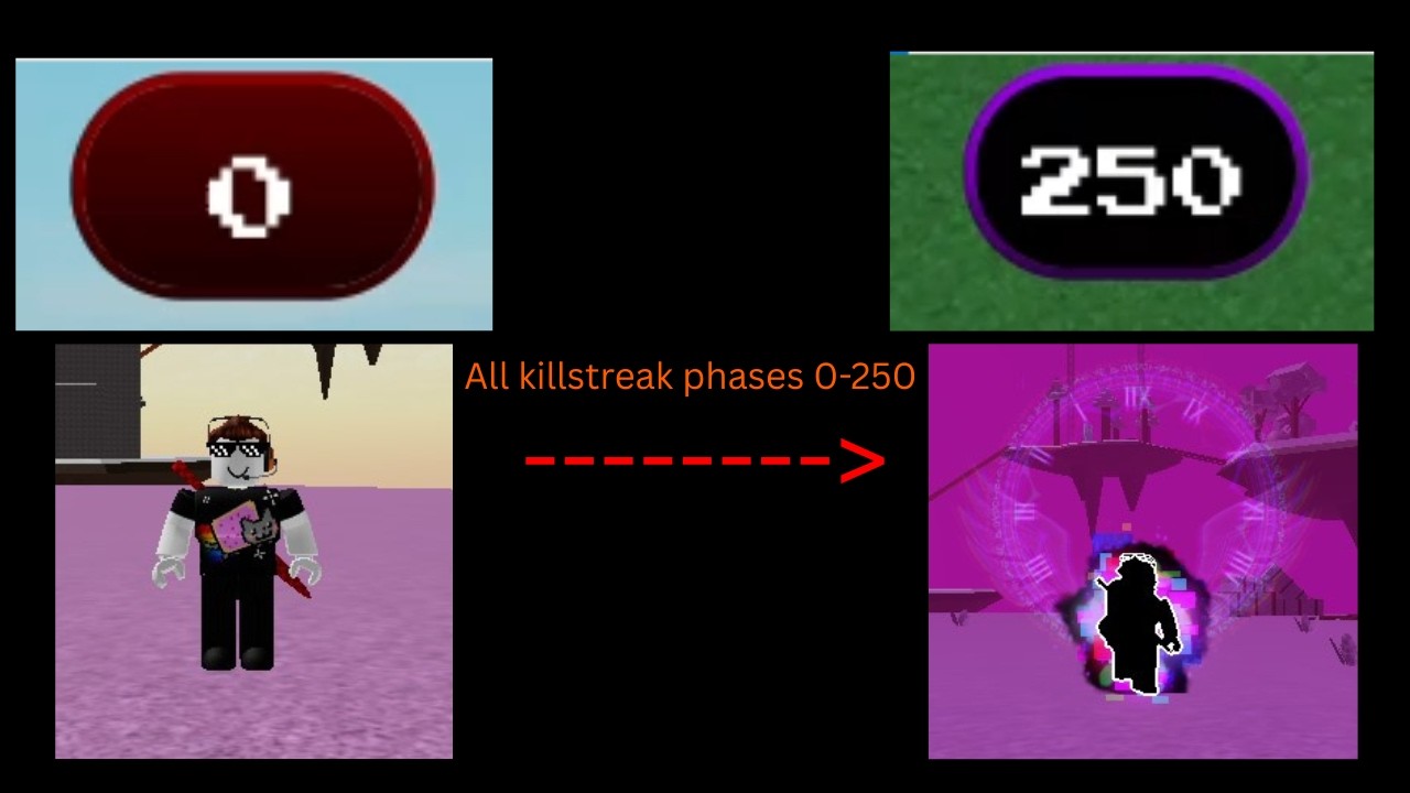 0-250 killstreak (full recording)