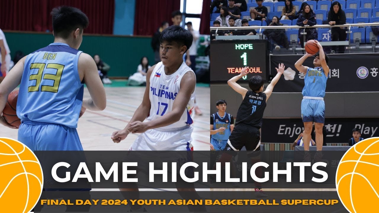 HOPE BASKETBALL U-15 KALAHKAN FILIPIN I Efrael Takes Over The Final