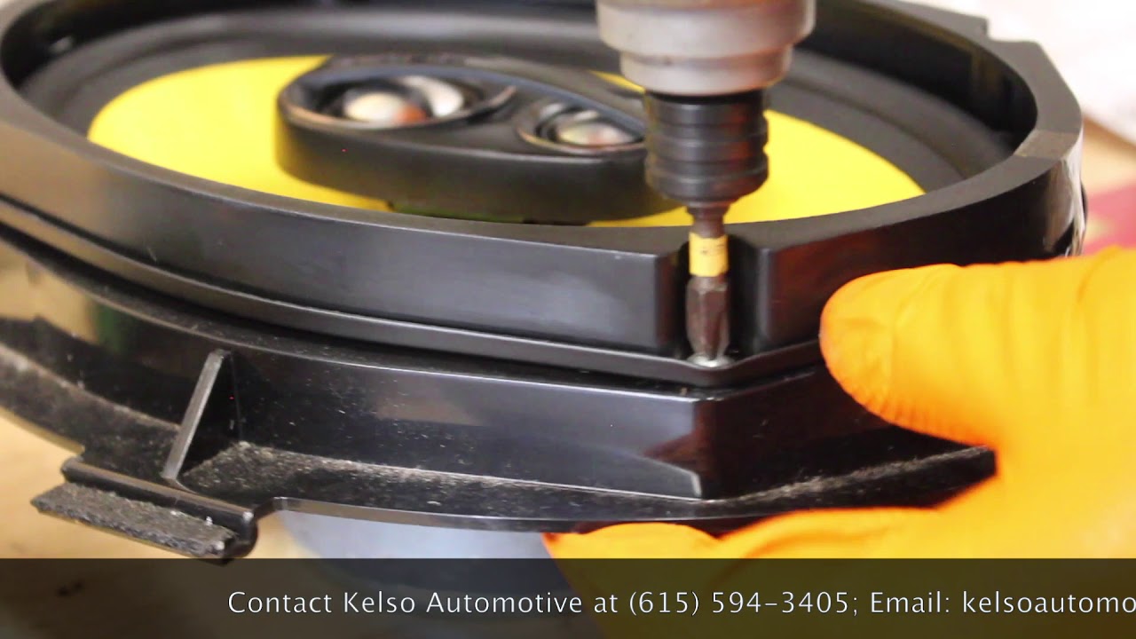 Pontiac g6  rear 6x9 replacement @kelso automotive