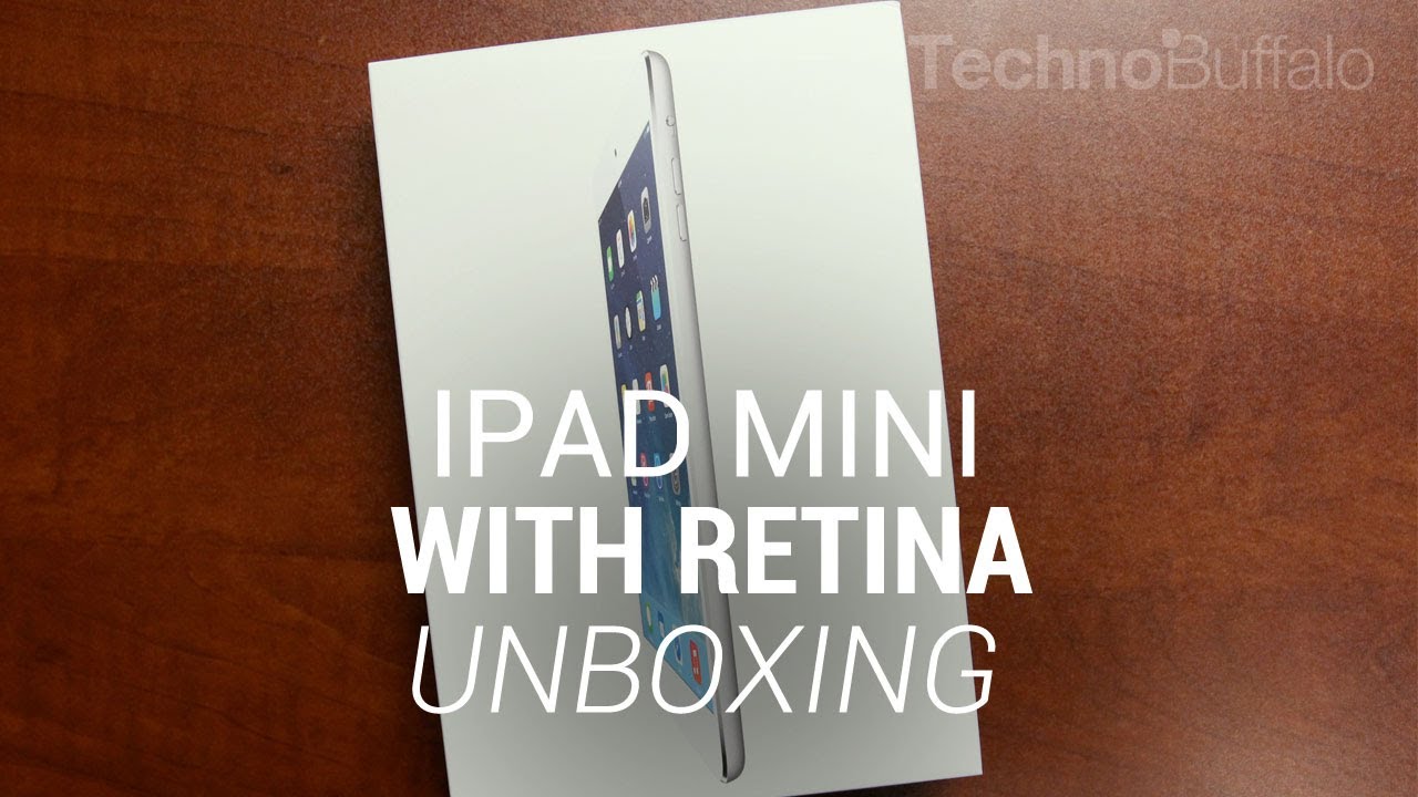 iPad Mini with Retina Display Unboxing