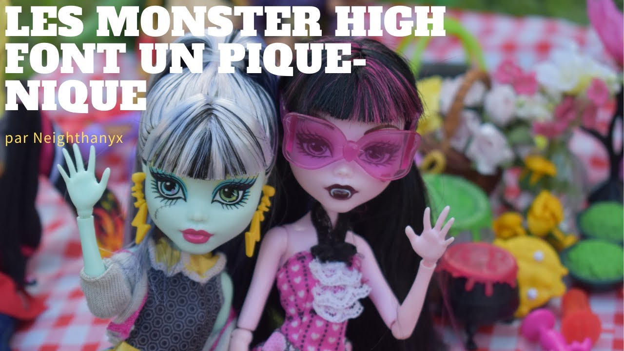 Les Monster High font un pique-nique |L'Histoire Monster high|