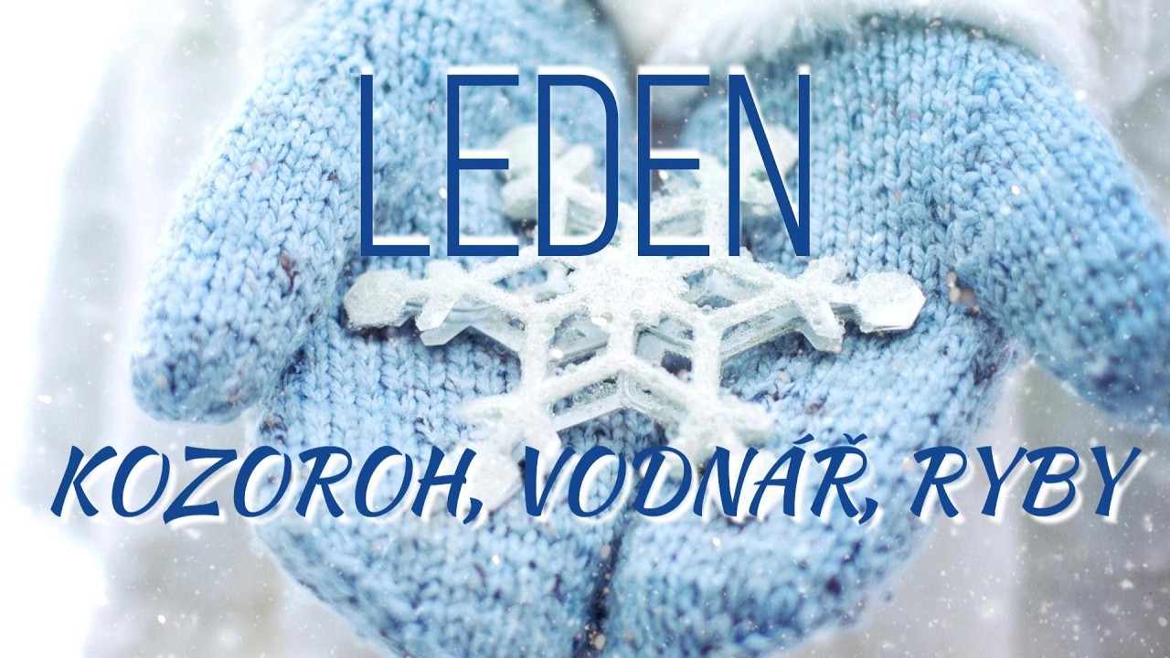LEDEN ♑Kozoroh ♒Vodnář ♓Ryby -❤️láska -zadaní-nezadaní, vztah, práce, finance