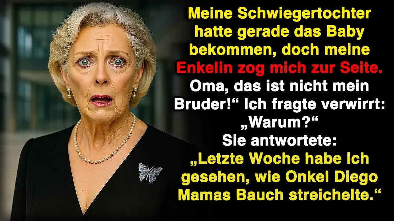 Meine Schwiegertochter hatte das Baby bekommen, aber meine Enkelin bat mich, meinen Sohn anzuruf