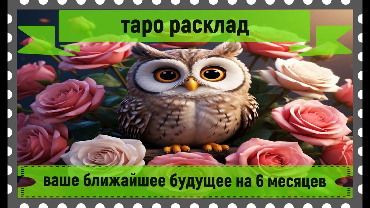 Таро расклад -  ваше ближайшее будущее на 6 месяцев.