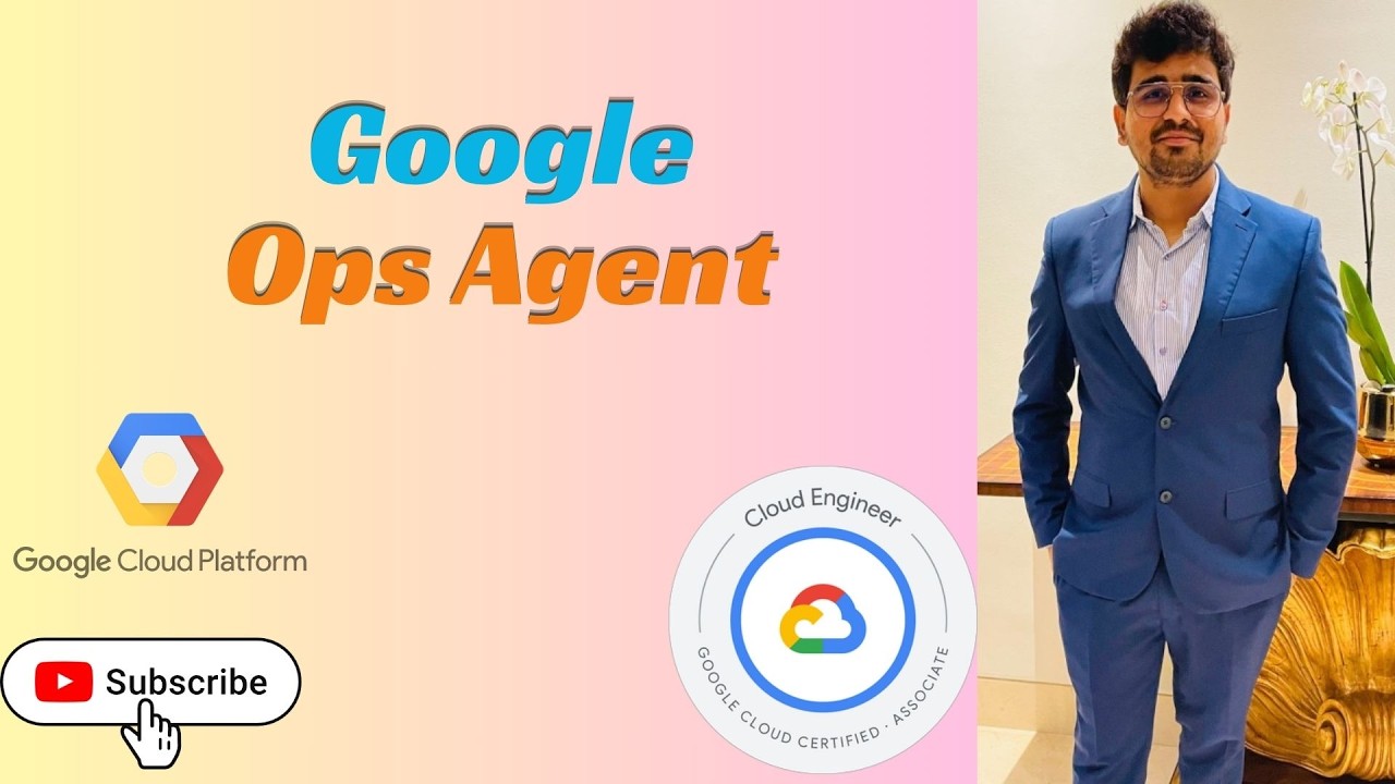 How to Install & Configure Google Cloud Ops Agent on a VM | Cloud Monitoring Dashboard