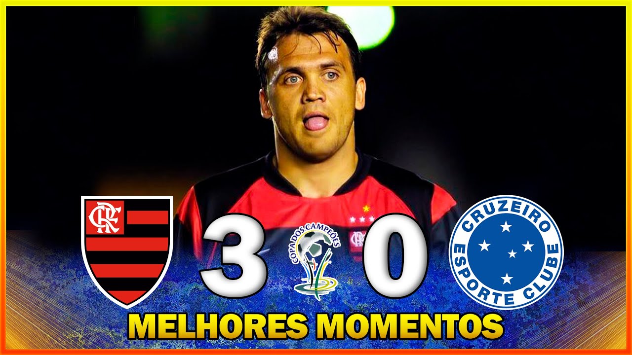 FLAMENGO 3 x 0 CRUZEIRO ● MELHORES MOMENTOS ● SEMIFINAL ● COPA DOS CAMPEÕES 2001 ● JOGO 02