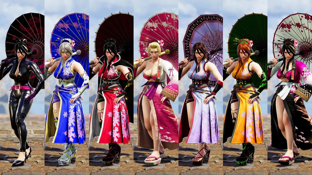 Soul Calibur 6 - Setsuka Custom Colors and Costumes