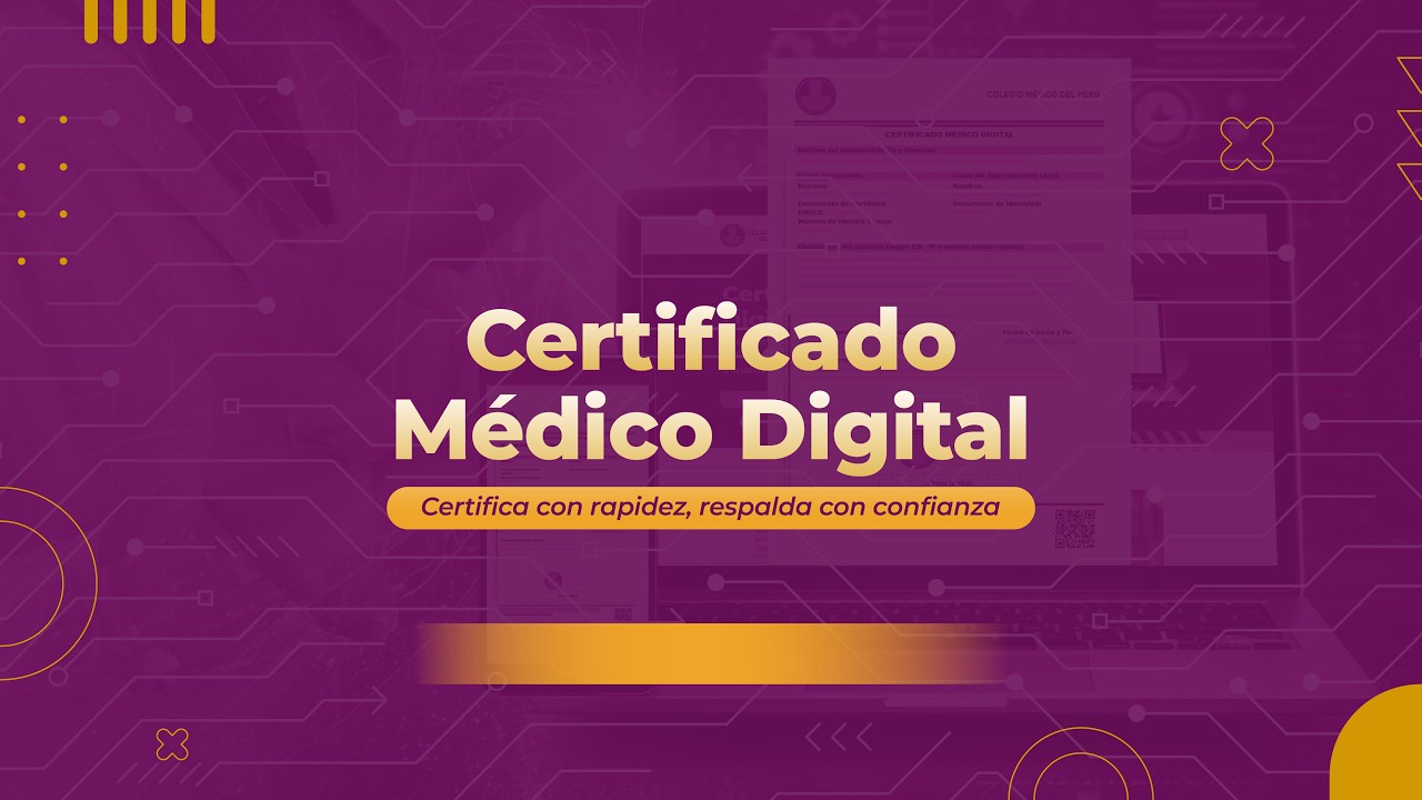 🔴💻#ENVIVO | Lanzamiento del Certificado Médico Digital 🩺🔐