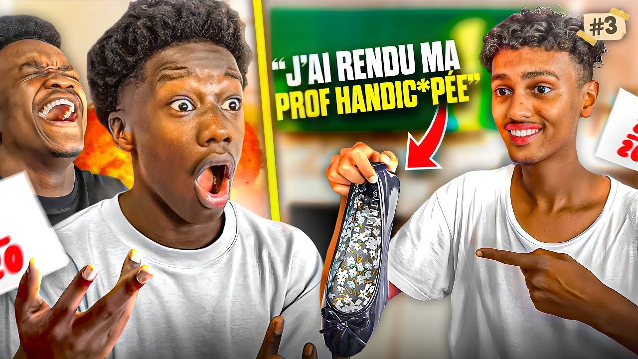 VOS PIRES ANECDOTES À L'ÉCOLE IRL #3 (dans une vraie salle de classe !)