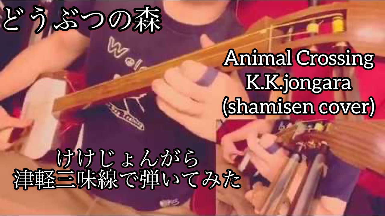 どうぶつの森「けけじょんがら」K.K.Jongara(shamisen cover)