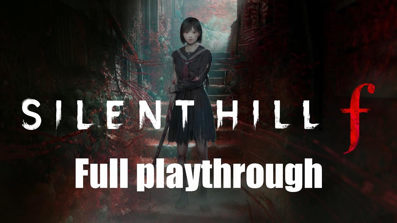 SILENT HILL F Full Gameplay / No Commentary【FULL GAME】 Hard Difficulty / Survival  Horror