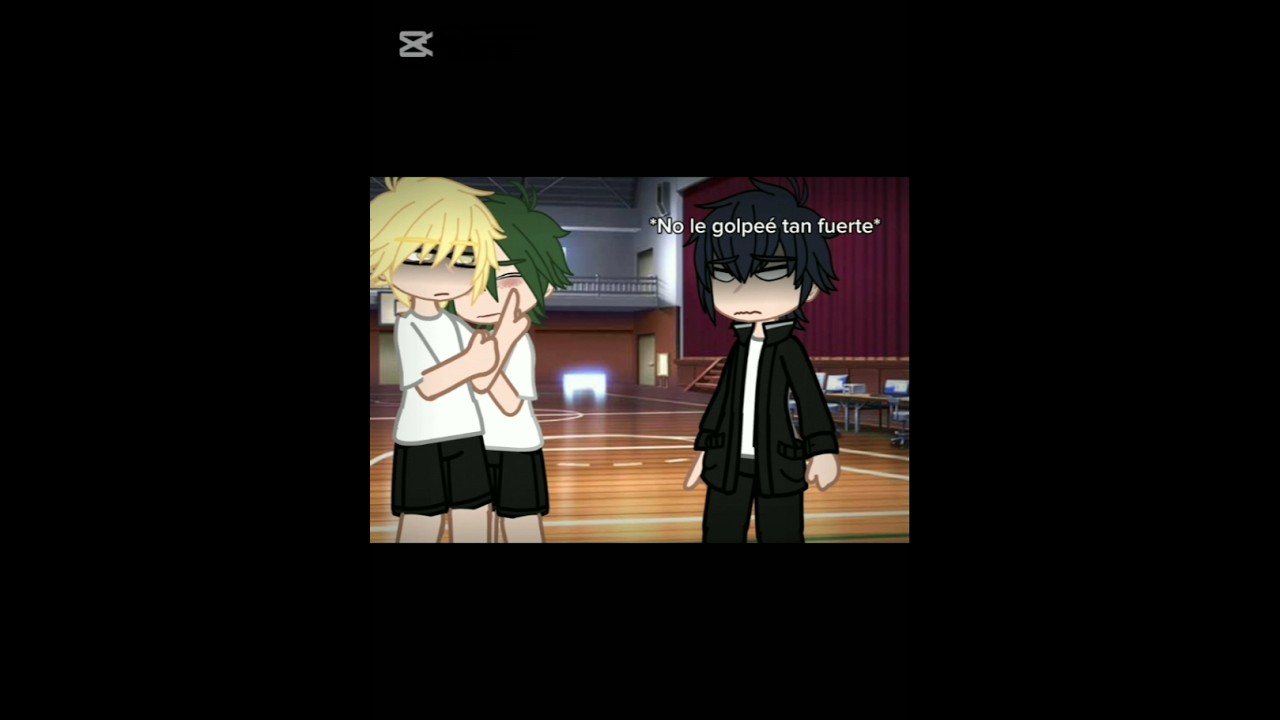 Kageyama me Golpe&oacute;(versi&oacute;n gacha) #haikyuu #haikyuuxyn #edit #tsukishimakei #gachalife