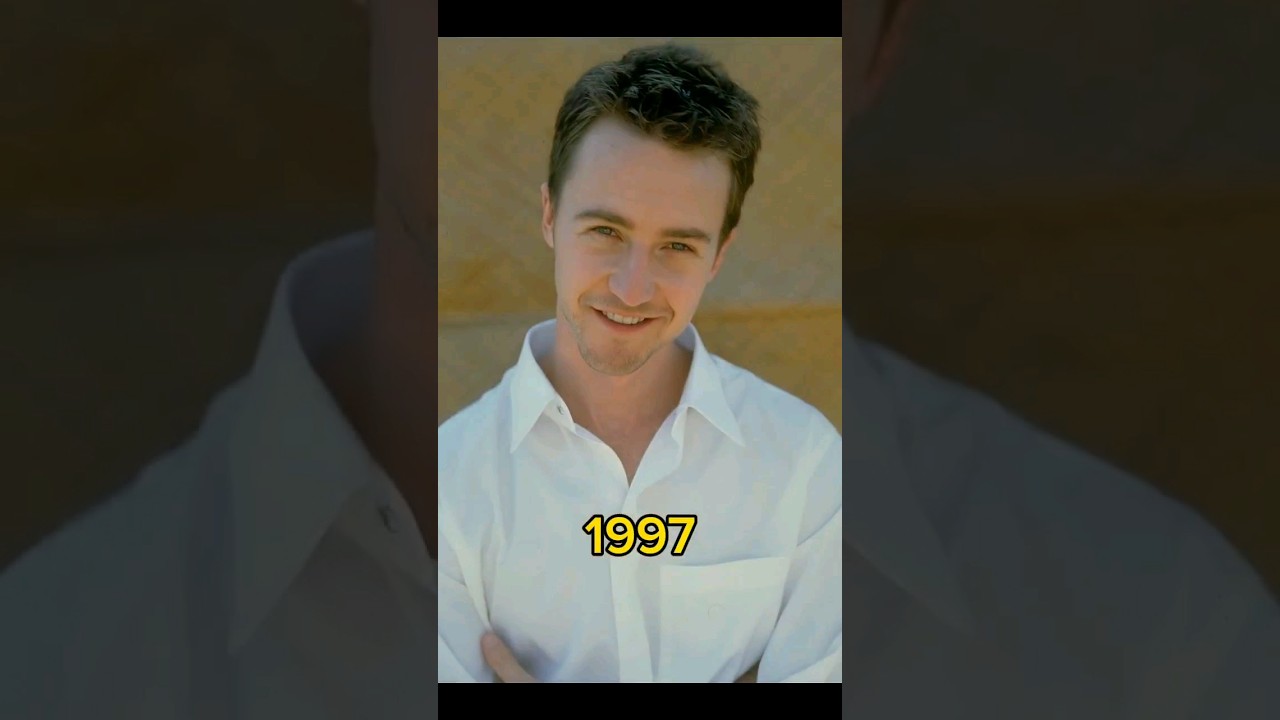 Edward Norton Evolution🔥💥 (1994-2024) #edwardnorton #evolution #shortsfeed #shorts