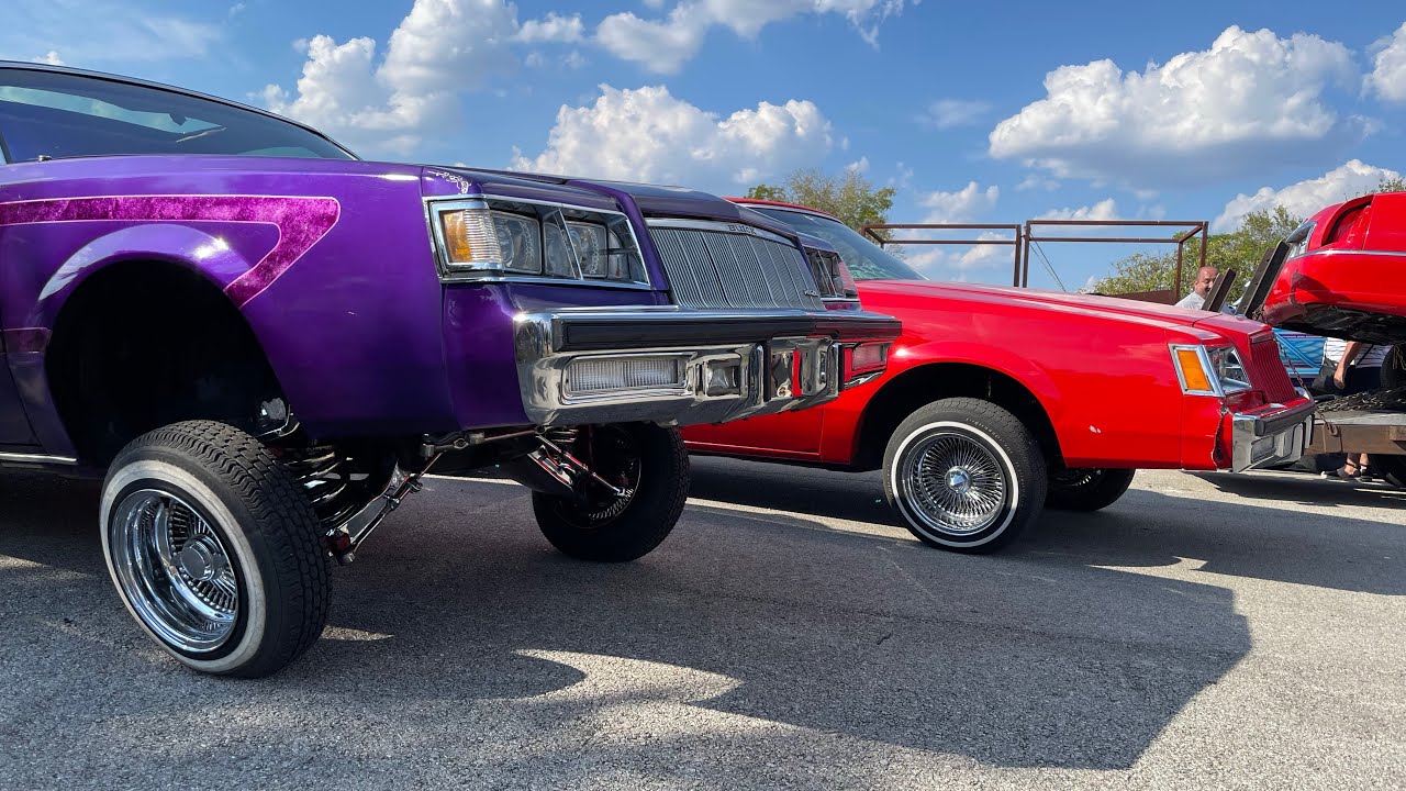 Lowriders Hopping in Bryan Tx Fiestas Patrias 2023 #lowrider #lowriders #bryantx #cali #1k