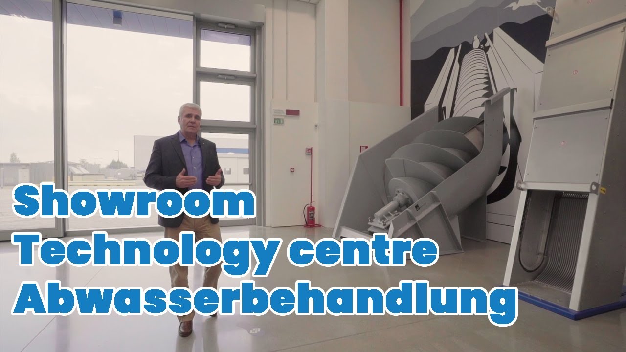 Showroom WAMGROUP Technology Centre Abwasserbehandlung