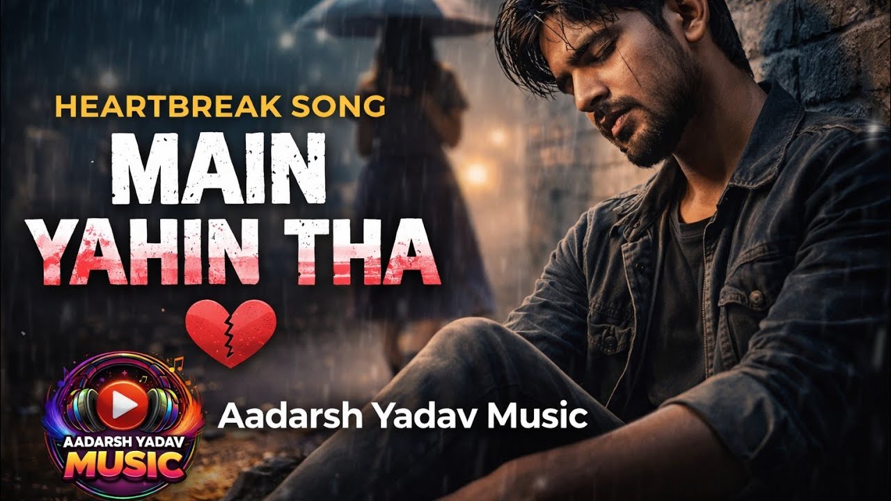 💔 😔 😭“Main Yahin Tha 💔 | Sad Song | Aadarsh Yadav Music”