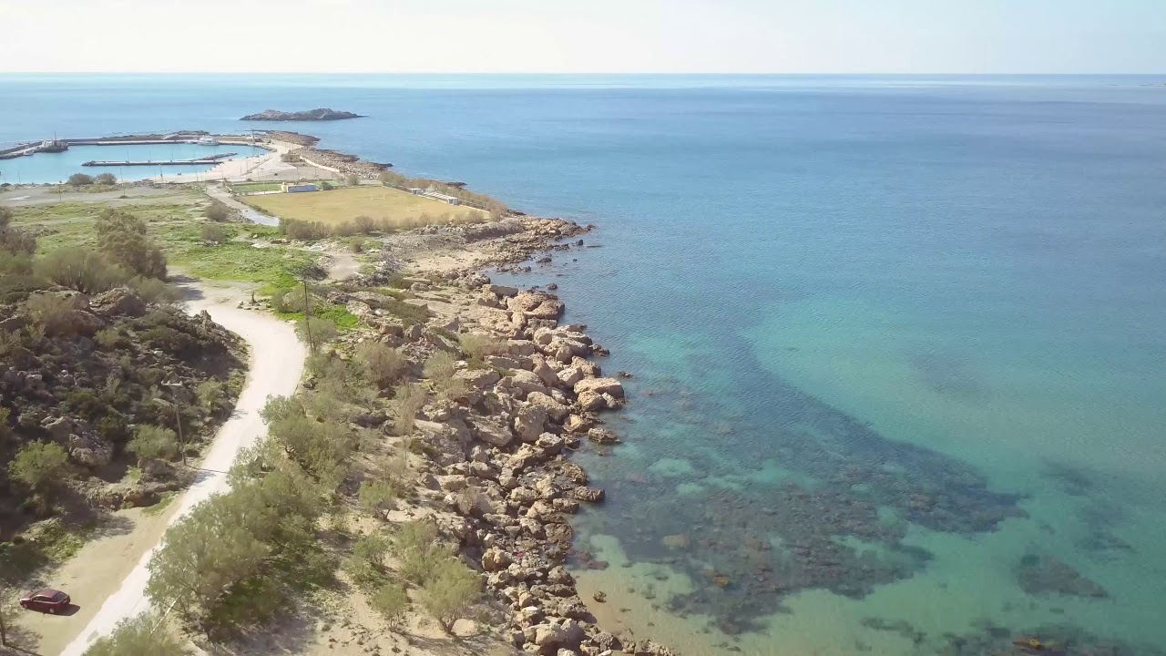 Paleochora Crete Greece 2019 Drone