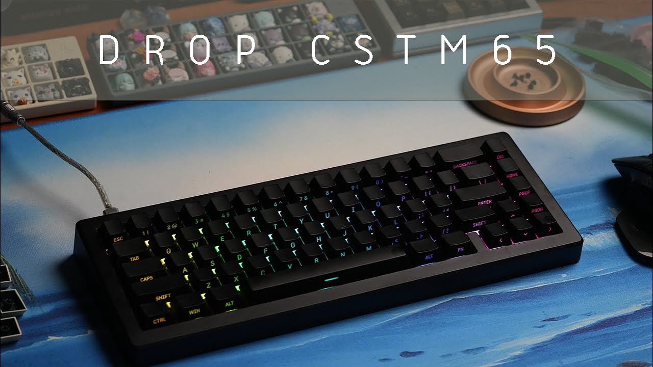 This board is pretty sexy. DROP CSTM65 review!