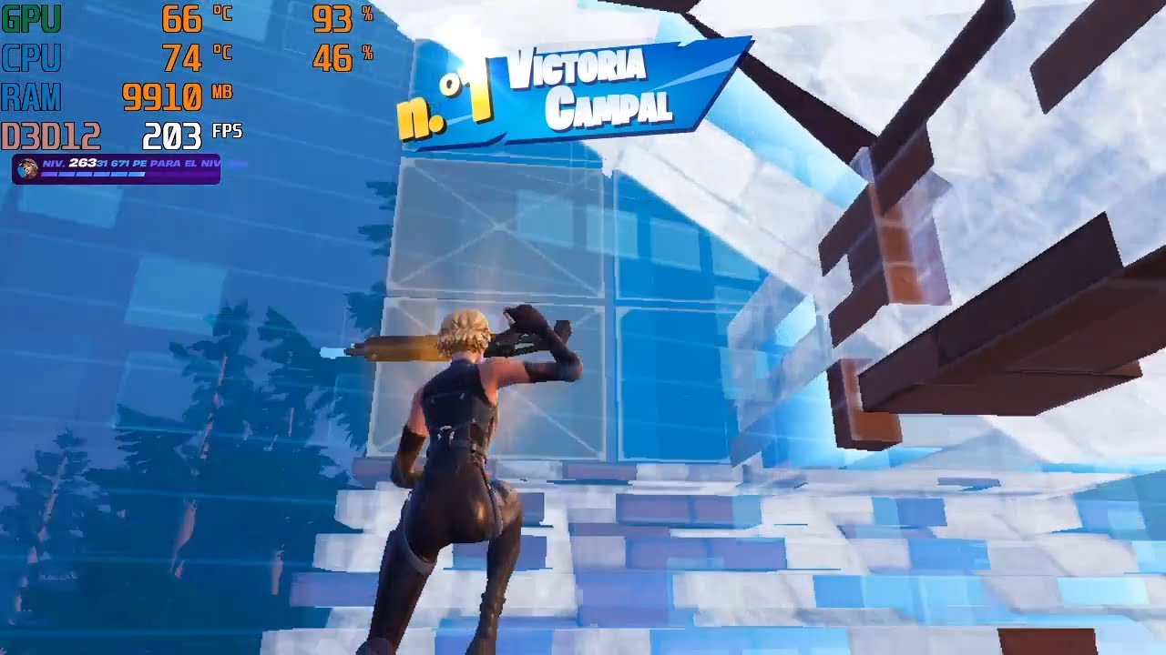 GT 1030 FORTNITE BENCHMARK 2025