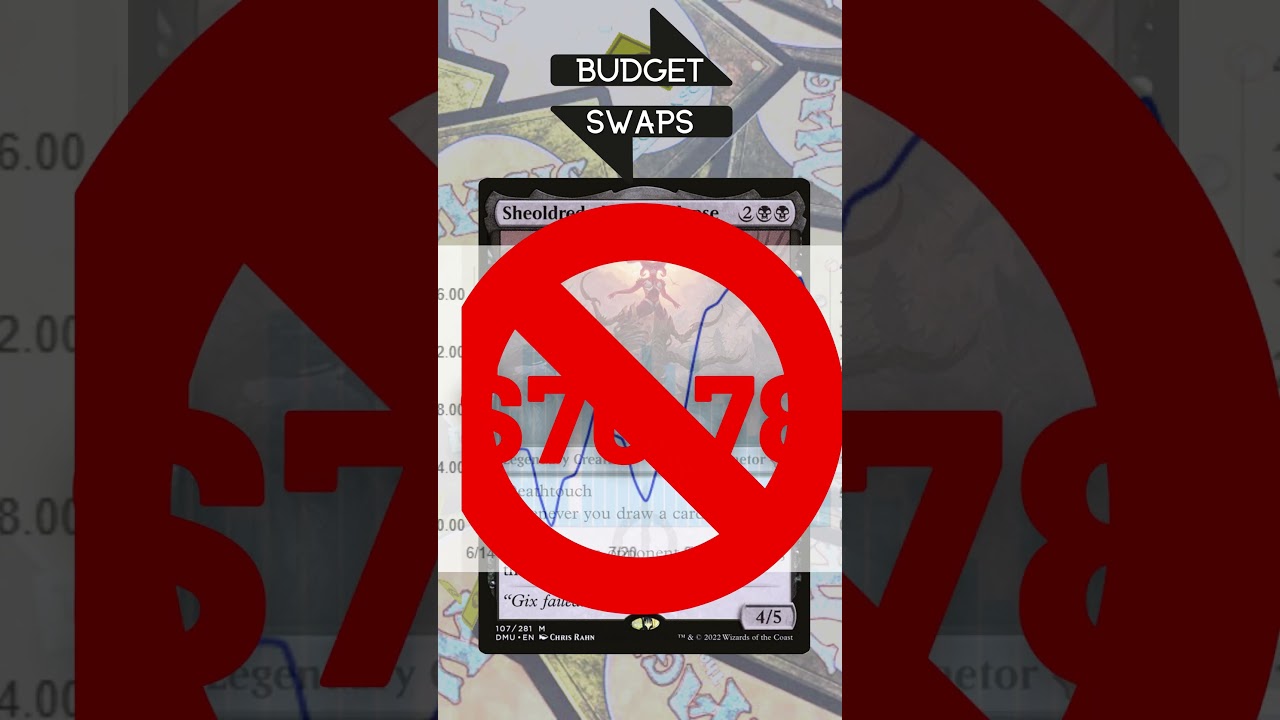 Sheoldred, the Apocalypse | &harr;️ Budget Swaps | MTG Commander #shorts