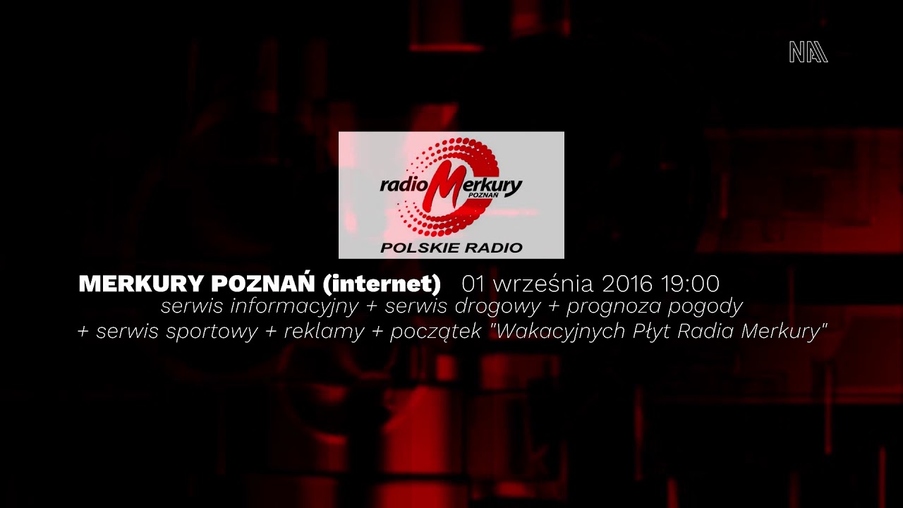 Radio Merkury Poznań - serwisy + reklamy (01.09.2016)