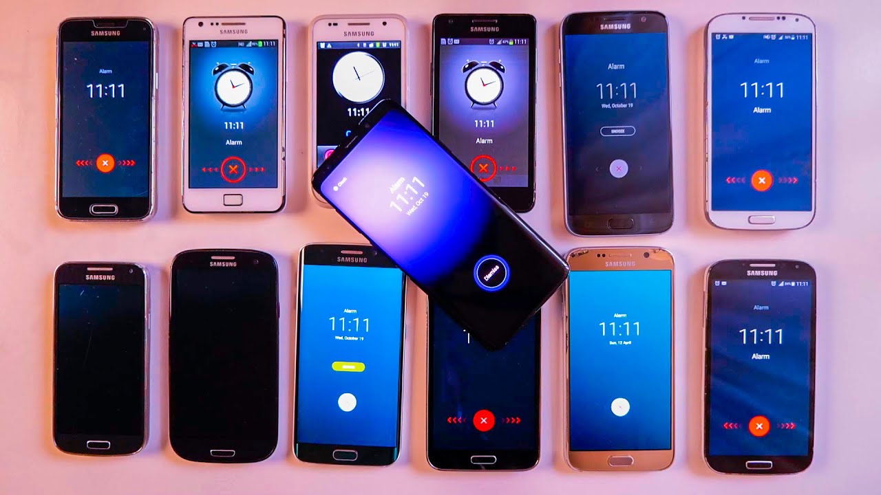 13 Samsung Galaxy S Ringing Alarms at the Same Time