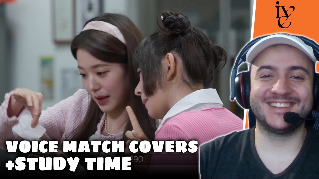 IVE(아이브) 1theK Late Night STUDY TIME & VOICE MATCH COVERS REACTION