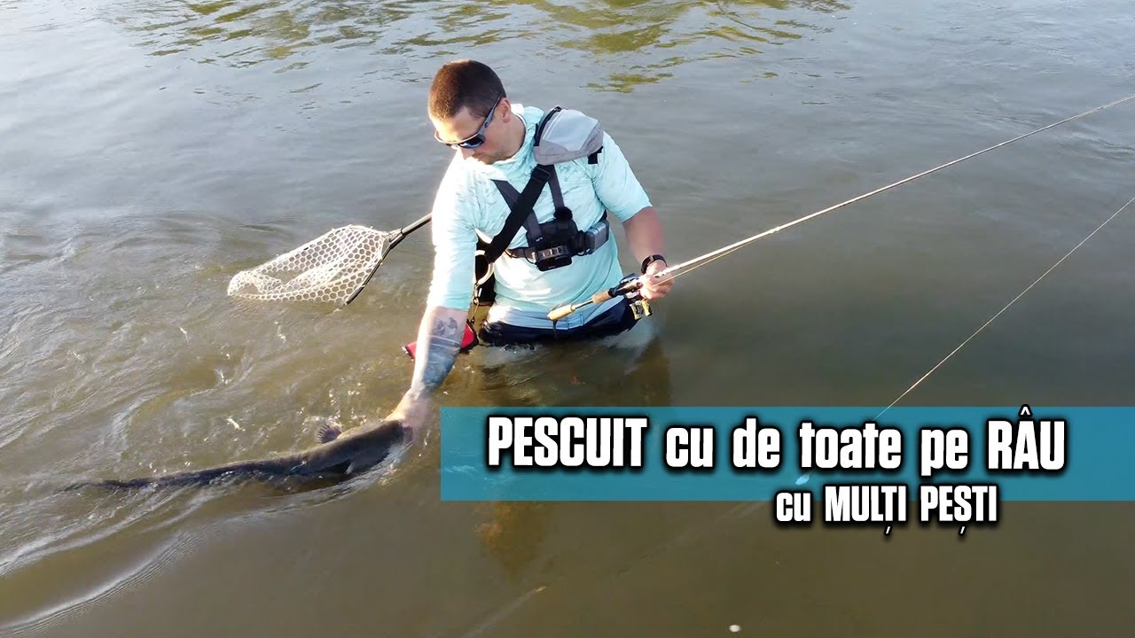 SOMNUL de dupa CLEAN e cel mai bun. PESCUIT cu PESTI MULTI pe RÂU .